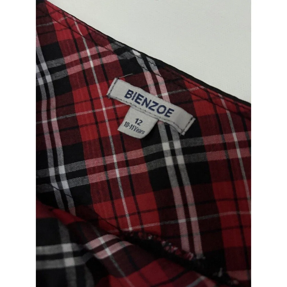 Bienzoe School Uniform Pants.  Black, Girls Size 12 New with Tags